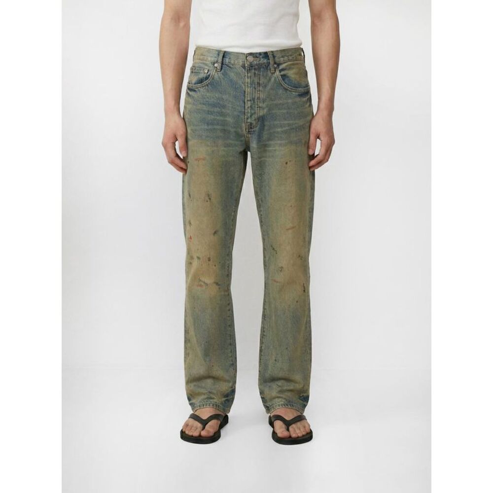 Purple Jeans Men Yellow